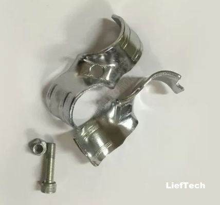 ISO9001 Chrome Plated Pipe Fittings Joint 2 Pipe Montage Bracket (İzolatılmış boru armatürleri)