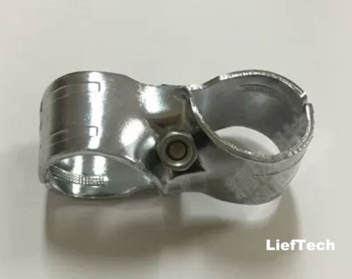 ISO9001 Chrome Plated Pipe Fittings Joint 2 Pipe Montage Bracket (İzolatılmış boru armatürleri)
