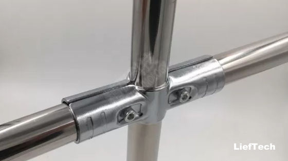 Modüler Yapı Depolama Rağı için Chrome Atık Boru Fittings