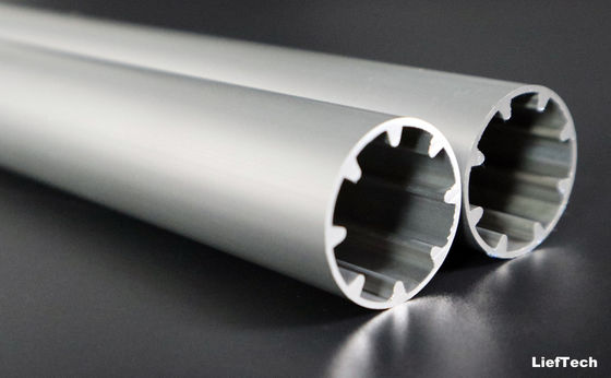 Rulo şaftı Yuvarlak Alüminyum boru boru çapı 28mm standart yüksek dayanıklılık