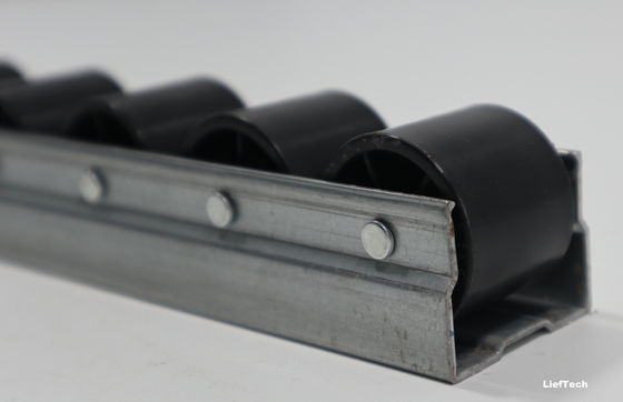 Alüminyum Alaşım Placon Roller Track Yükseklik Gücü Naylon Çark