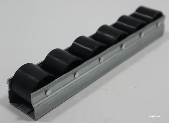 Alüminyum Alaşım Placon Roller Track Yükseklik Gücü Naylon Çark