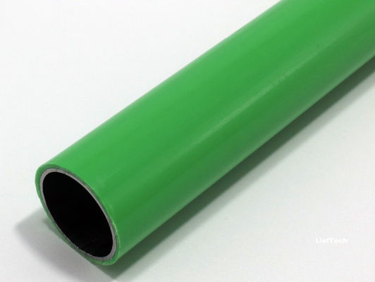 0.7mm Kalınlığı Plastik PE kaplı çelik boru Endüstriyel uzun hizmet ömrü