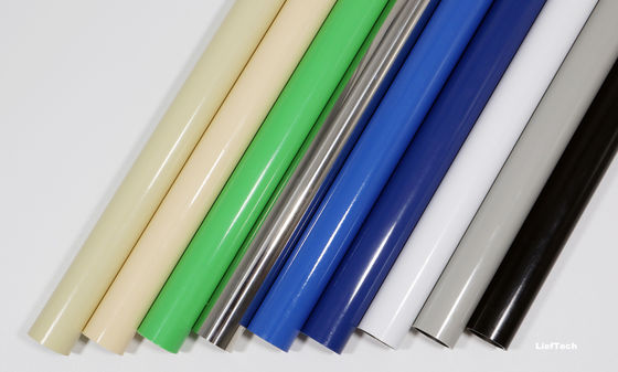 0.7mm Kalınlığı Plastik PE kaplı çelik boru Endüstriyel uzun hizmet ömrü