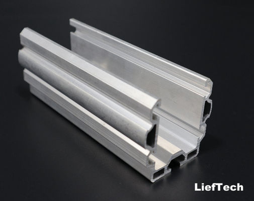 6063 T5 Alüminyum Ekstrüzyon Profilleri OD 28mm 60x55 Alüminyum Lean Pipe