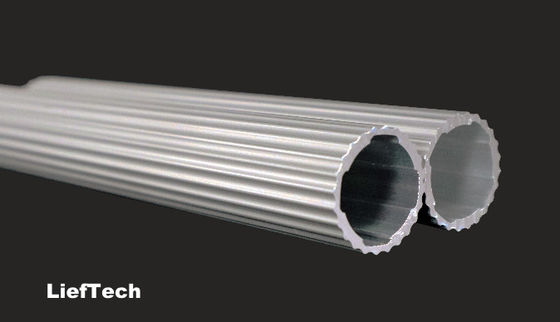 Kalınlığı 1.2 mm Alüminyum Alaşımlı Boru Rol Çubuğu Gürültülü Alüminyum Tüp
