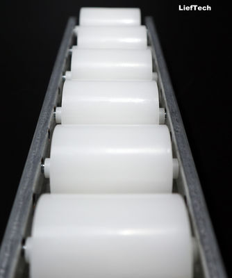 Taşımacılık 60mm Placon Roller Track 4 metre standart uzunlukta Büyük Naylon Tekerleği ile