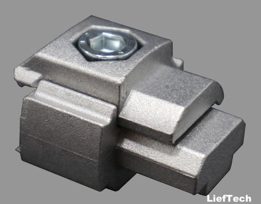 6063 T5 alüminyum alaşımı Metal Pipe T Joint Kolay montaj geri dönüştürülebilir malzeme