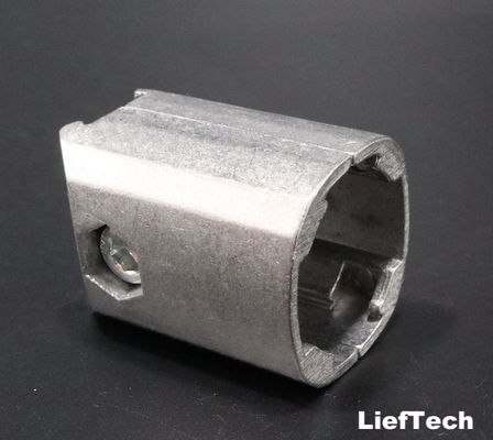 28mm Alüminyum boru için kare alaşım Alüminyum T Ortak T3-T8