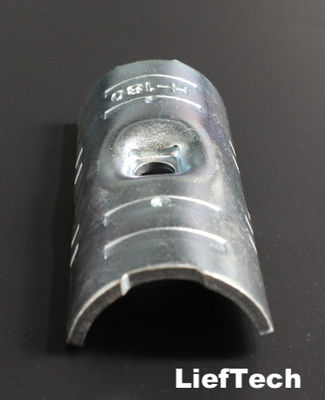 Düşük tüp metal boru bağlantısı çelik boru armatürleri 180 dereceli eklemler