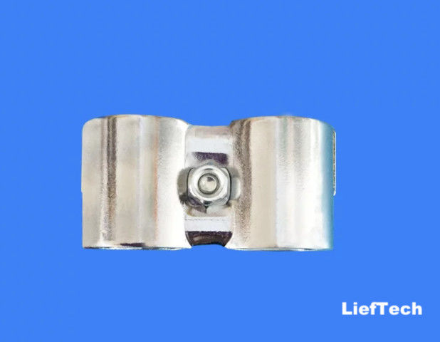 CRS Soğuk Çelik Çifte Boru Bağlayıcısı 28mm Dia Chrome Boru için