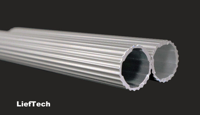 Kalınlığı 1.2 mm Alüminyum Alaşımlı Boru Rol Çubuğu Gürültülü Alüminyum Tüp