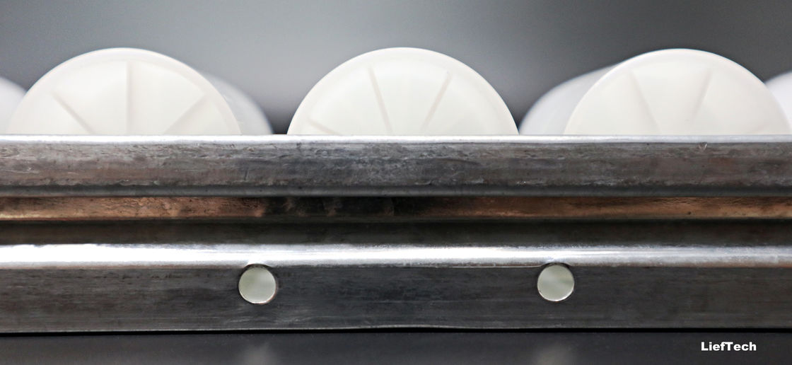 Taşımacılık 60mm Placon Roller Track 4 metre standart uzunlukta Büyük Naylon Tekerleği ile